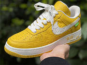 Louis Vuitton x Nike Air Force 1 Yellow - 6