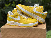 Louis Vuitton x Nike Air Force 1 Yellow - 3