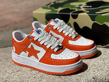 BAPE STA #3 M2 White Orange