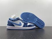 Air Jordan 1 Low Washed Denim GS DM8947-100 - 4