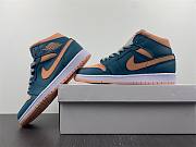 Air Jordan 1 Mid Dark Teal Green (W) BQ6472-308 - 3