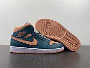 Air Jordan 1 Mid Dark Teal Green (W) BQ6472-308 - 5