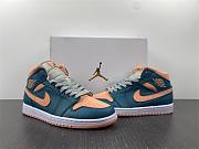 Air Jordan 1 Mid Dark Teal Green (W) BQ6472-308 - 4