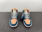 Air Jordan 1 Mid Dark Teal Green (W) BQ6472-308 - 6