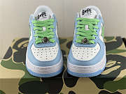 A Bathing Ape Bape Sta Pastel Blue Green - 6