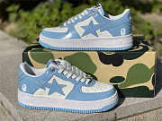 A Bathing Ape Bape Sta Low Blue - 5