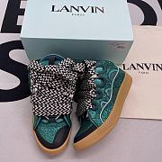 Lanvin Leather Curb Green - 5