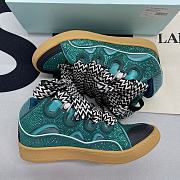 Lanvin Leather Curb Green - 4