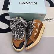 Lanvin Leather Curb Black Brown - 3