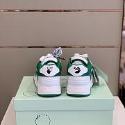 OFF-WHITE Out of Office Low Top Green Dirty White OMIA189R21LEA001 - 2