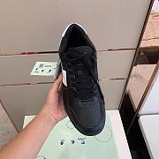 OFF-WHITE Out Of Office OOO Low Tops Black Gray White FW21 OMIA189F21LEA0011001 - 3