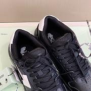 OFF-WHITE Out Of Office OOO Low Tops Black Gray White FW21 OMIA189F21LEA0011001 - 6