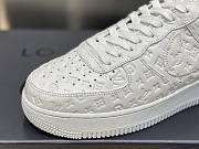 Louis Vuitton x Nike Air Force 1 White  - 3