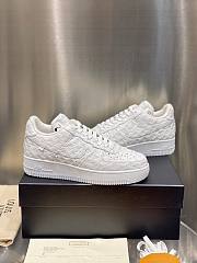 Louis Vuitton x Nike Air Force 1 White  - 4