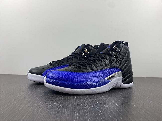 Jordan 12 Retro Black Game Royal 130690-014  - 1