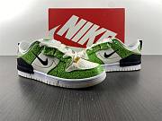 Nike Dunk Low Disrupt 2 Just Do It Snakeskin Green (W) DV1491-101 - 4