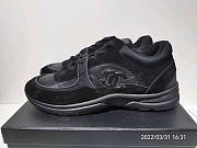 Chanel Low Top Trainer Black G34360 Y53536 94305 - 6