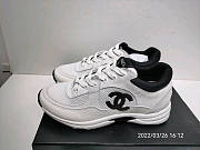 Chanel  Low Sneakers Logo Chanel Black & White  - 1