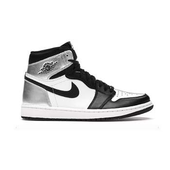 Air Jordan 1 Retro High Silver Toe CD0461-001