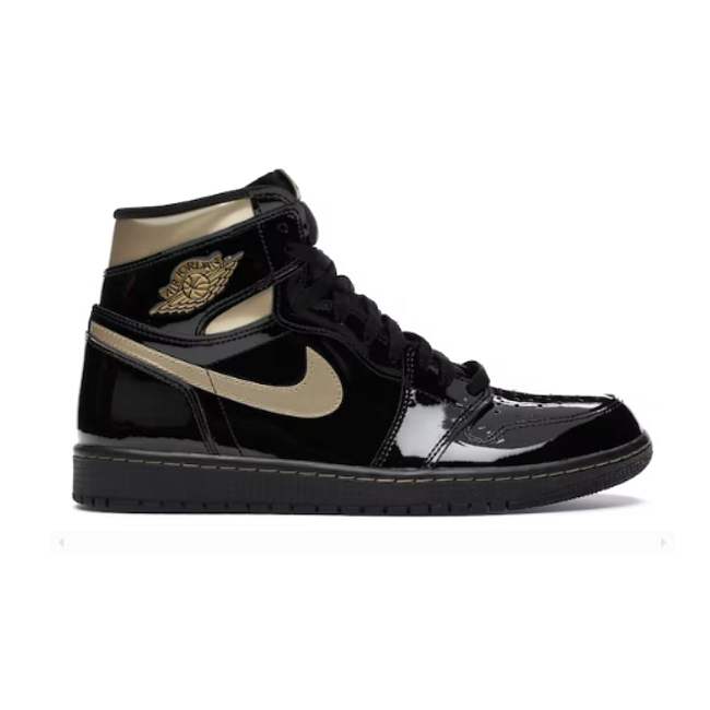 Air Jordan 1 Retro High Black Metallic Gold 555088-032 - 1