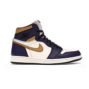 Air Jordan 1 High Retro OG x Nike SB Lakers Court Purple CD6578-507 - 1