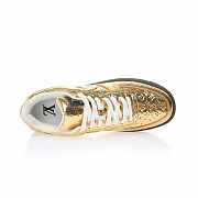 Louis Vuitton Nike Air Force 1 Low By Virgil Abloh Metallic Gold AEU3BM16M695-54BC - 4