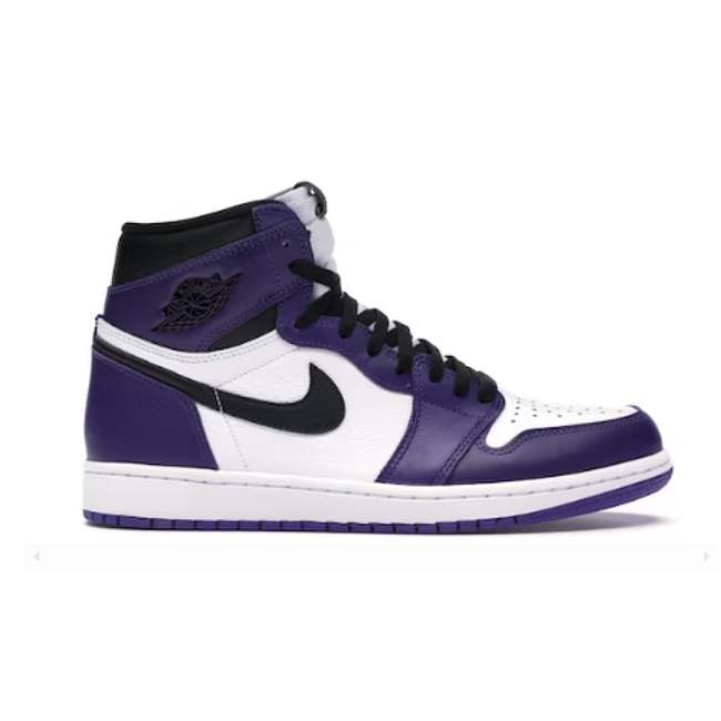 Air Jordan 1 Retro High Court Purple White 555088-500 - 1