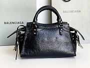 Balenciaga black cagole XS handle bag - 3