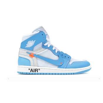 Air Jordan 1 Retro High x Off-White University Blue AQ0818-148