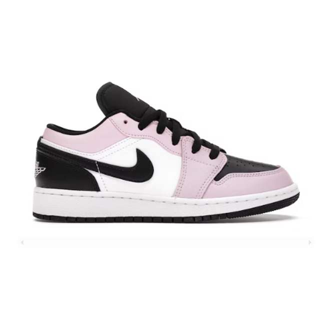 AIR JORDAN 1 LOW GS LIGHT ARCTIC PINKWHITEBLACK 554723-601 - 1