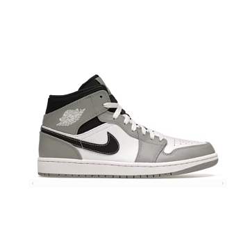 Air Jordan 1 Mid Light Smoke Grey 2021 554724-078