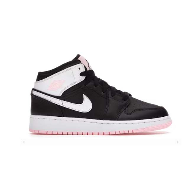 Jordan 1 Mid Arctic Pink Black 555112-061 - 1