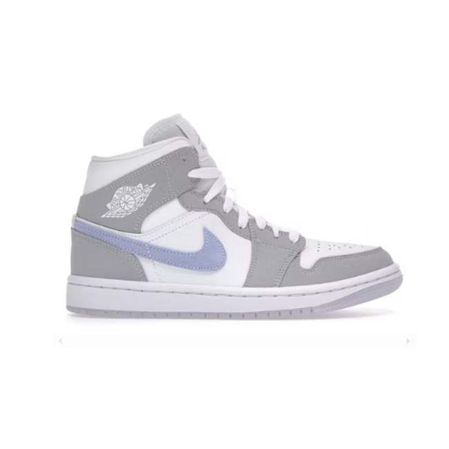 Air Jordan 1 Mid Wolf Grey Aluminum BQ6472-105  - 1