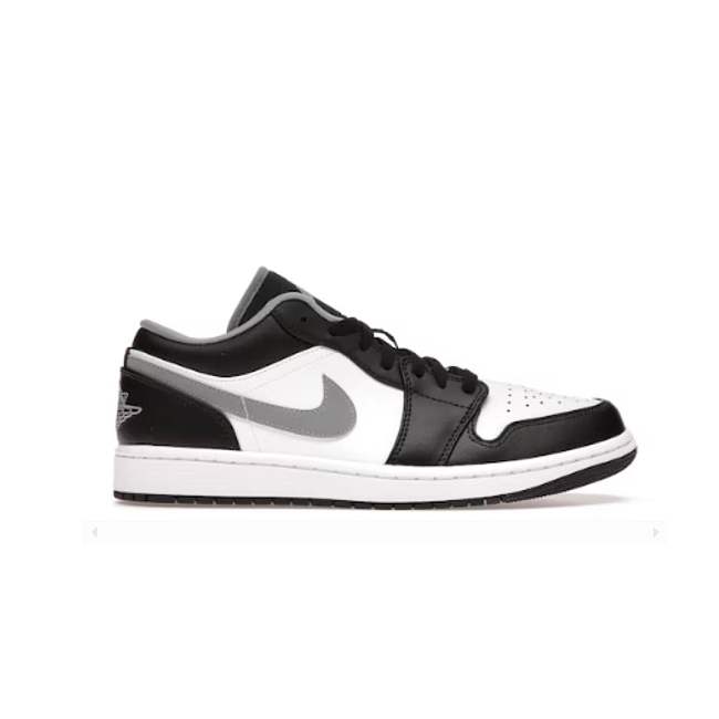 Air Jordan 1 Low Black White Grey - 553558-040 - 1