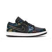 Air Jordan 1 Low Multicolor Snakeskin (W) (2020) CW5580-001  - 1