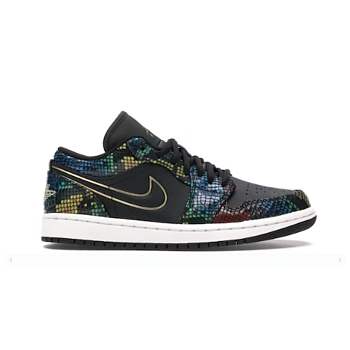 Air Jordan 1 Low Multicolor Snakeskin (W) (2020) CW5580-001 