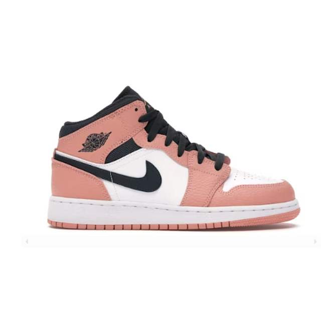 Air Jordan 1 Mid Pink Quartz - 555112-603 - 1