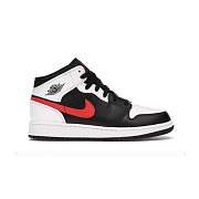 Air Jordan 1 Mid GS Chicago Bulls 554725 075 - 1