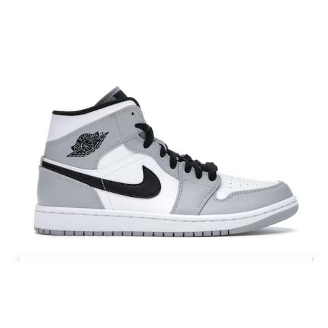 Air Jordan 1 Mid Light Smoke Grey 554724-092 - 1