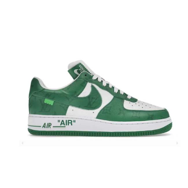 Louis Vuitton Nike Air Force 1 Low By Virgil Abloh Green - AEU3BM16M693-1A9V9V - 1