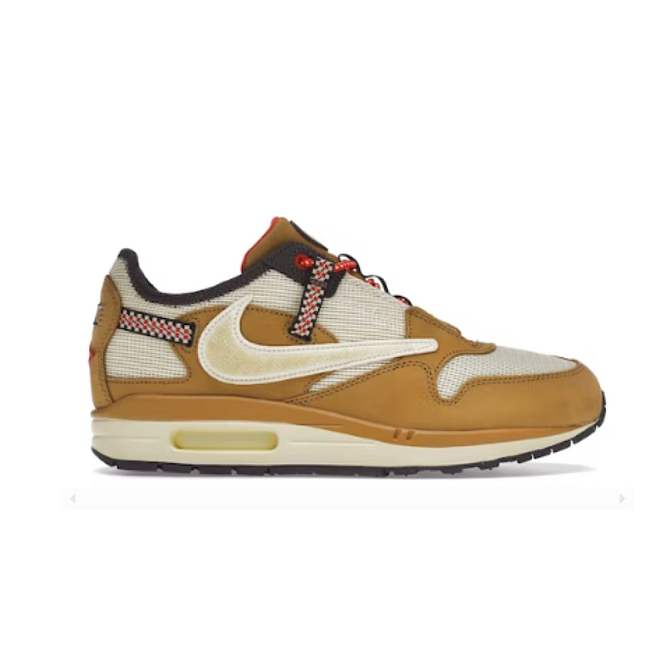 Nike Air Max 1 Travis Scott Cactus Jack Wheat Lemon Drop DO9392-701 - 1