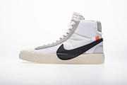 Off White-Nike Blazer Mid Grim Reaper AA3832-100 - 2