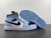 Air Jordan 1 Mid Ice Blue 555112-401 - 3