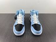 Air Jordan 1 Mid Ice Blue 555112-401 - 4