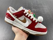 Nike SB Dunk Low 85 Christmas White Red Brown Green DO9457-112 - 2