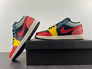 Air Jordan 1 Low SE Black Multi-Color (W) DN3739-060 - 4