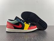 Air Jordan 1 Low SE Black Multi-Color (W) DN3739-060 - 3