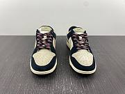 Nike Nike Dunk Low Pink Suede Black Rice White Gray  DV3054-001 - 2