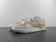 Nike Dunk Low Disrupt2 beige powder double hook deconstruction original version DH4402-001 - 1