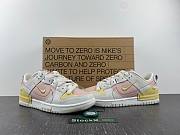 Nike Dunk Low Disrupt2 beige powder double hook deconstruction original version DH4402-001 - 4